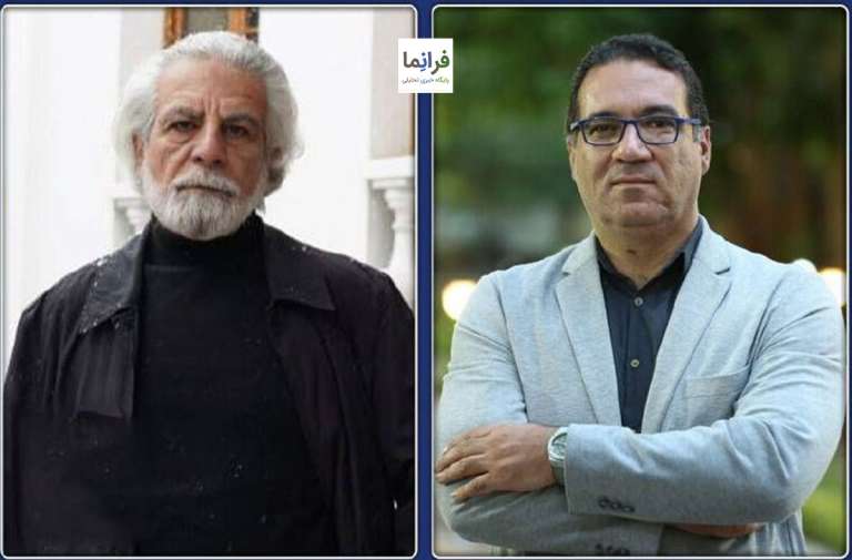 روح‌الله حسینی و منوچهر شهسواری