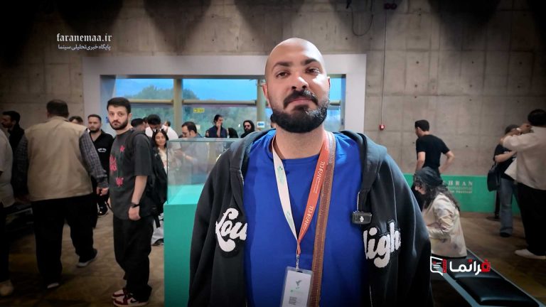 فرهاد شنتیایی، نویسنده و کارگردان فیلم کوتاه «آدم»، در گفت‌وگو با فرانما در جشنواره فیلم کوتاه تهران
